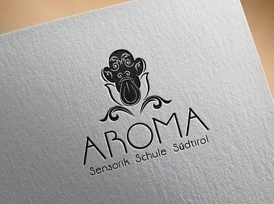 Aroma Logo black black white design illustration logo vector