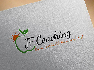 JF Coaching Logo health illustration logodesign natural ui uiux vector vectorart