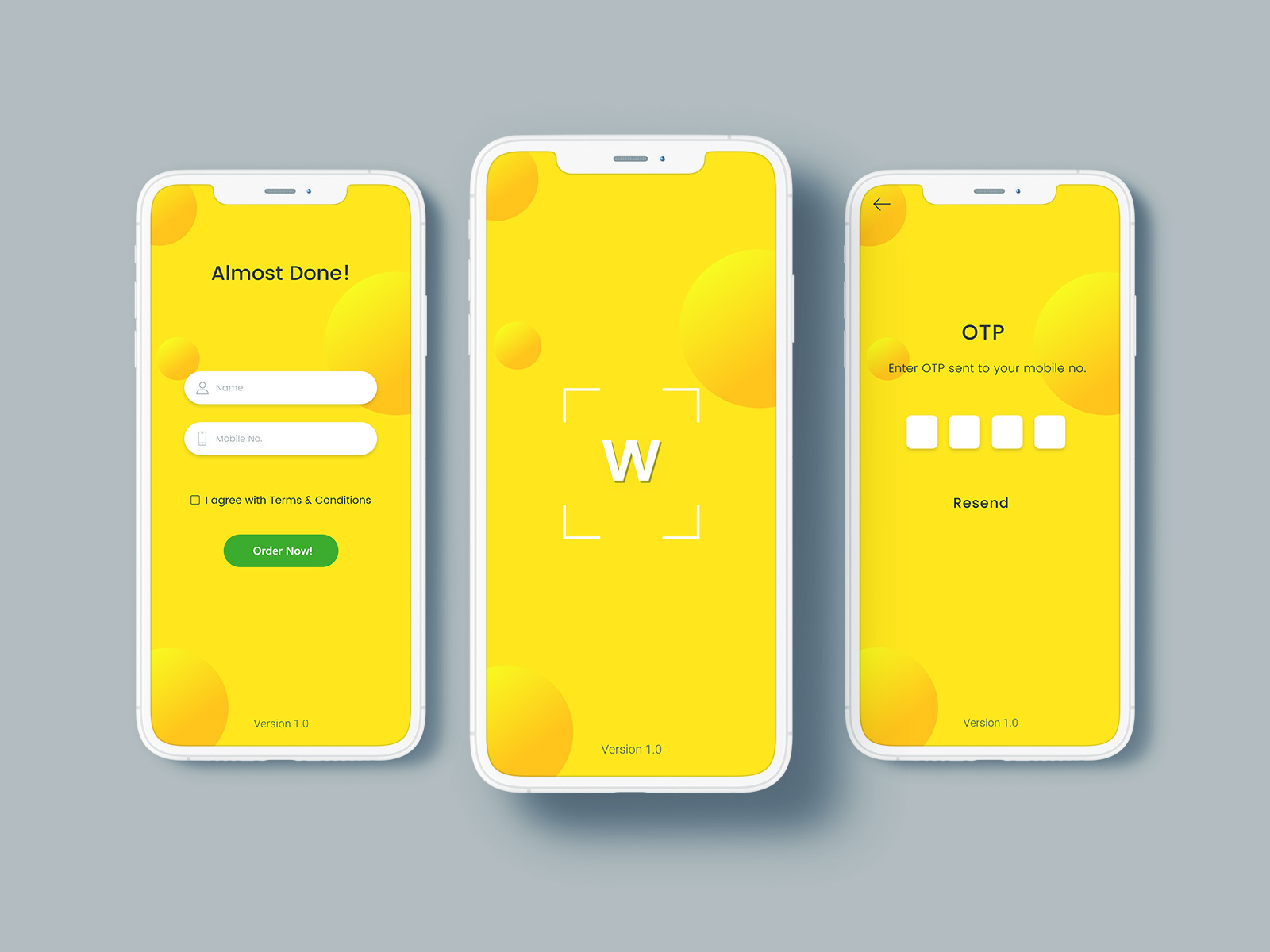 Splash-Login-OTP by Parthsarthi Trivedi on Dribbble