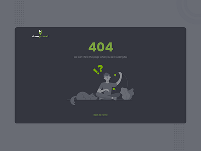 404 Error Page 404 error ui 404 page 404 screen app design app design icon ui web ios guide green ui grey ui greyui illustration design ui ui design ux vector web ui webdesign website design