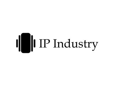IP Industry black black white company industry inkscape ip ip industry logo logo mark logodesign mark network network logo phone smartphone telephone vector vector art