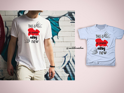 Trendy T-shirt design for men