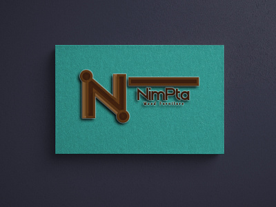 NimPta Official Logo brand design custom logo design eye catching logo graphic design illustration infographic design logo logo design logo design 2021 typography art