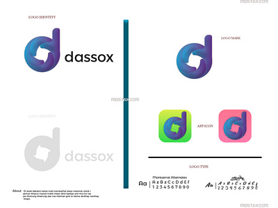 Dassox Brand design brand identity branding design eye catching illustration art infographic logo logo design2021 logodesign product design typographic