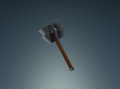 Rusty mace 3d 3d art 3d illustration blender blender3d