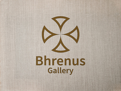 Bhrenus Gallery art brand branding design elegant graphic design logo logotype minimalist minimalist logo modern vector