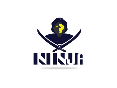 ninja logo art brand branding design elegant graphic design illustration logo ninja ninja logo vector