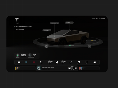 Cybertruck Interface