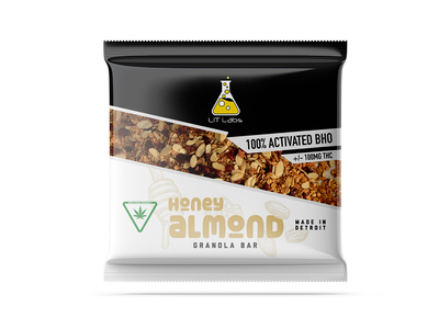 Lit Labs Granola Bar granola bar product packaging thc