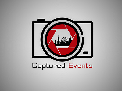 Captured events Logo Design illustration logo vector