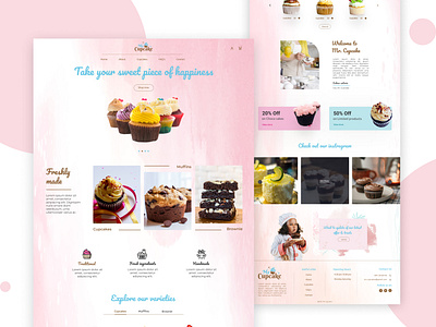 Cupcake website