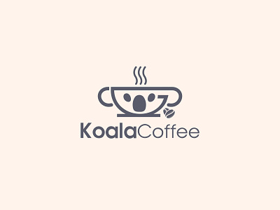 Koala Coffee branding coffee coffeelogo colors design flat icon koala koala bear koalalogo logo logodesigner minimal minimalistlogo trendinglogo vector