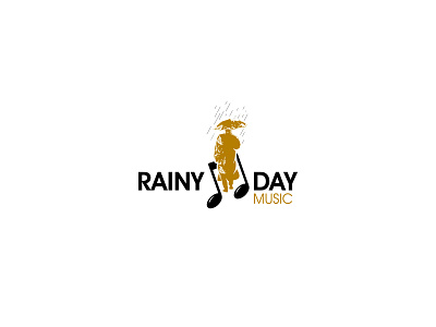 Rainy Day art direction branding colors day day logo flat logo logo design logodesigner minimal minimalistlogo music music day logo musiclogo rain logo raining logo rainy logo trendinglogo vector