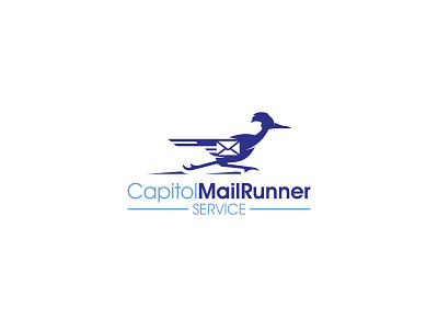 Capitol Mail Runner branding capital logo courier logo flat icon logo logo design logodesign logodesigner mail logo minimal minimalistlogo roadrunner logo runner runner logo service logo symbol vector