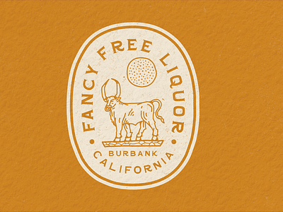 Fancy Free Liquor branding california hand-lettering illustration liquor