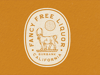 Fancy Free Liquor branding california hand lettering illustration liquor