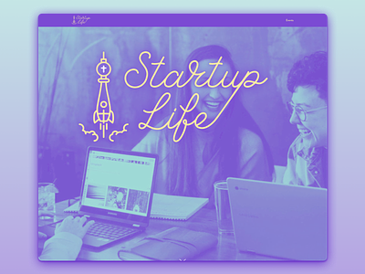 Website & Branding StartupLife Berlin branding illustration logo web design
