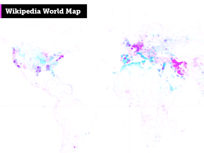 Wikipediaworldmap Large data visualization