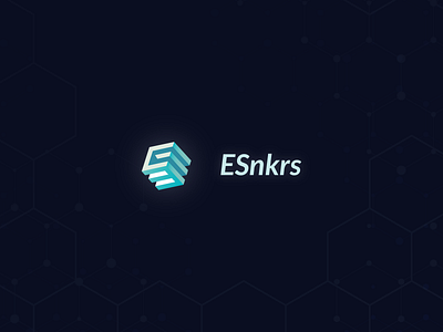 ESnkrs branding design illustration logo