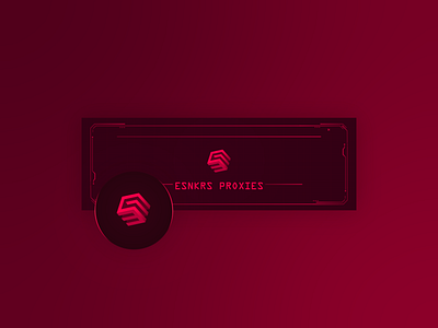 ESnkrs Proxies branding design illustration logo