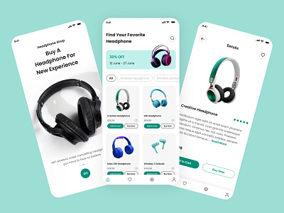 E-commerce App - Headphones