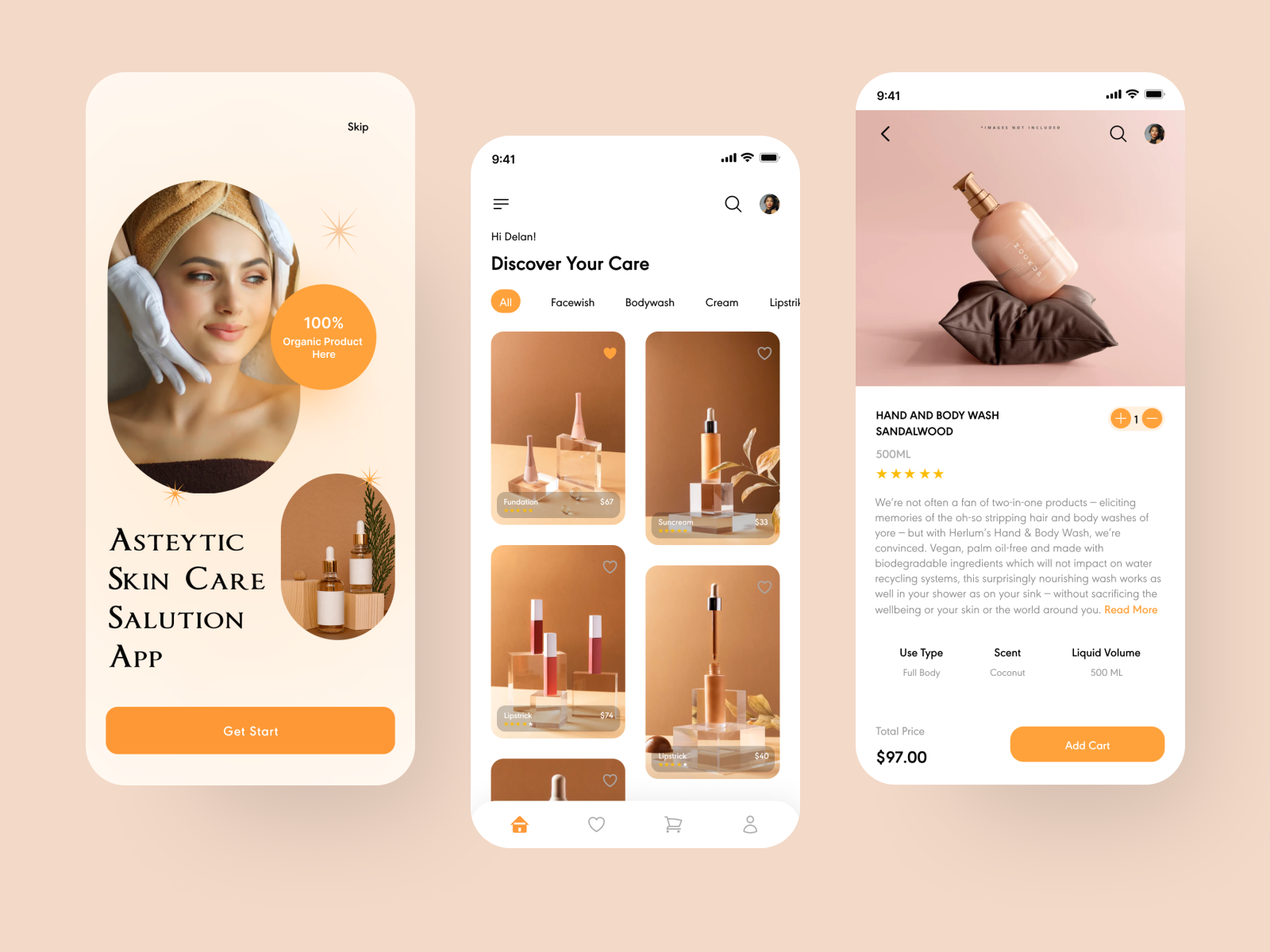 Beauty Product E-Commerce App by Pulok Paul | UX/UI & Web Designer on ...