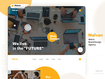 Maivan - Web Design and Branding Agency Landing