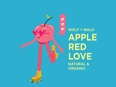 apple red love