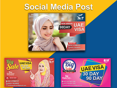 Social Media Posts Design businesscard facebook cover graphic design instagram post social media design