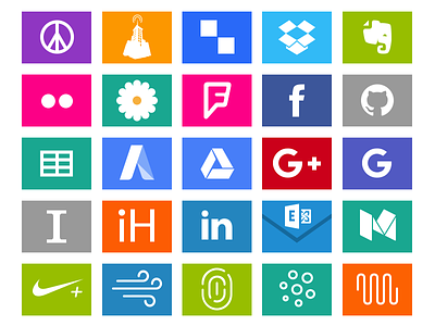 NV icon kit flat icons illustration minimal services uikit