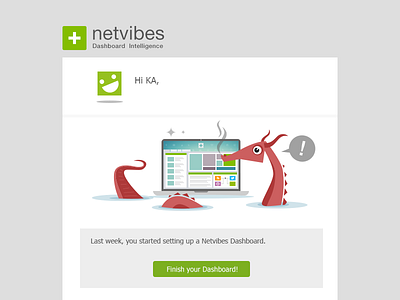 Netvibes emailing illustration mailing ui user lifecycle