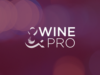 Winepro bordeaux brand branding drop heart logo logotype wine