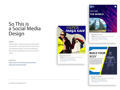 Social Media Design bannner bi fold brochure brochure business card business flyer corporate design corporate flyer flyer music flyer poster social media design