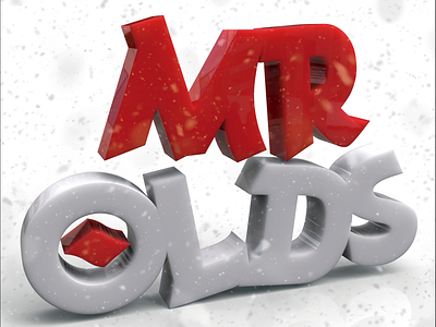 Mr. Olds (Versión Plástico) 3d calligraphy calligraphy and lettering artist design handlettering illustration lettering type typography