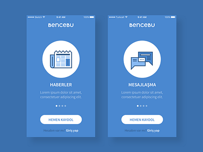 BenceBU App Landing Pages
