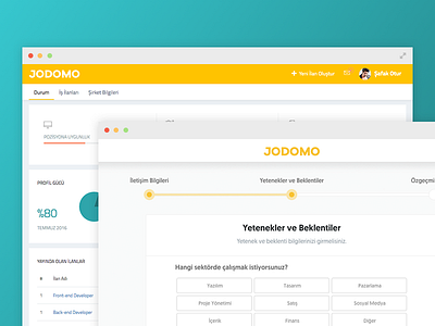 Jodomo Dashboard