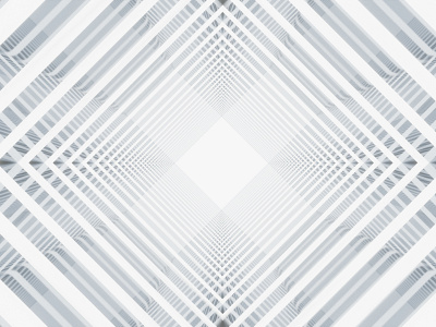 3d Abstract geometric white and gray color background.