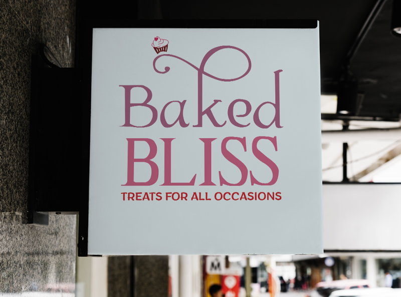 Baked Bliss Logo By Taweeba Hassaan On Dribbble