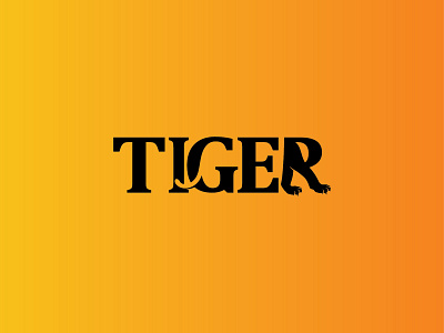 Tiger design illustration logo top quality logo vector