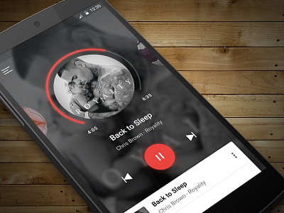 Music Player App UI | #1 Freebie album app app design cover music music player player song sound ui user interface ux