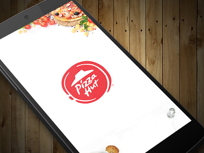 Launch Screen | Pizza Hut App app food food app interaction mobile app order pizza pizza pizza hut redesign restaurant ui ux