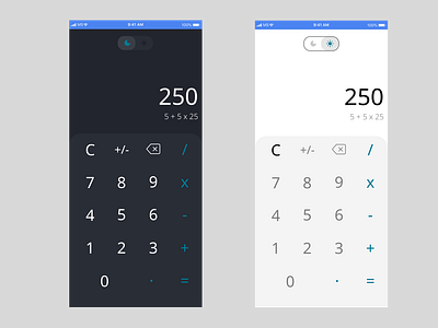 Caclculator #dailyUI 004