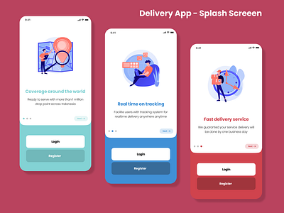 Delivery App - Splach Screen