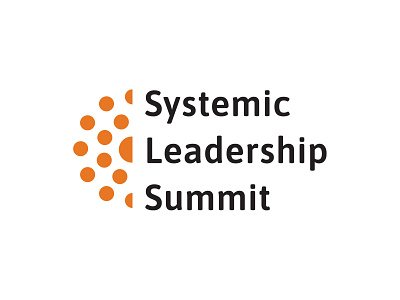 Systemic Leadership Summit logo branding design flat graphic design logo logo design minimal