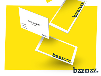 Bzznzz. business cards branding business card business cards cards design flat graphic design logo minimal print design typography