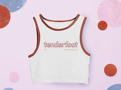 Mild Child Tenderfoot Tank apparel branding clothes gen z graphic design skateboarding tank top tee