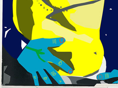 Andy Warhol Vector andy andy warhol blue illustrator pop art vector warhol yellow
