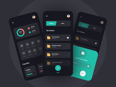 File Manage App UI Concept app interface minimal mobile mobile app mobile ui mobileapp mobileappdesign ui ui design uiux ux