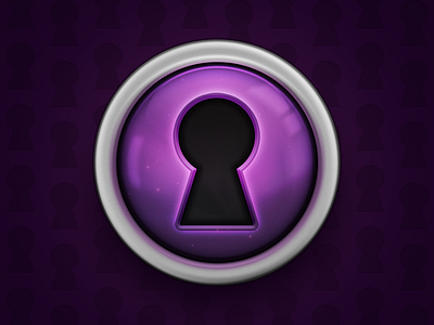 Passlocker Mac App Refined Icon app icon lock mac passlocker password purple safe