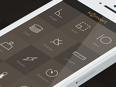 Konvert - iOS7 unit converter